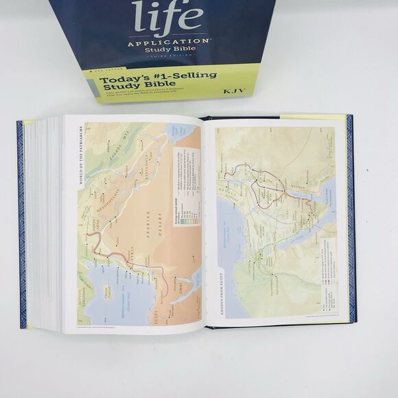 KJV Life Application Study Bible, Third Edition Red Letter, Hardcover Brand NEW - Picture 8 of 8